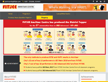 Tablet Screenshot of fiitjeeamritsar.com